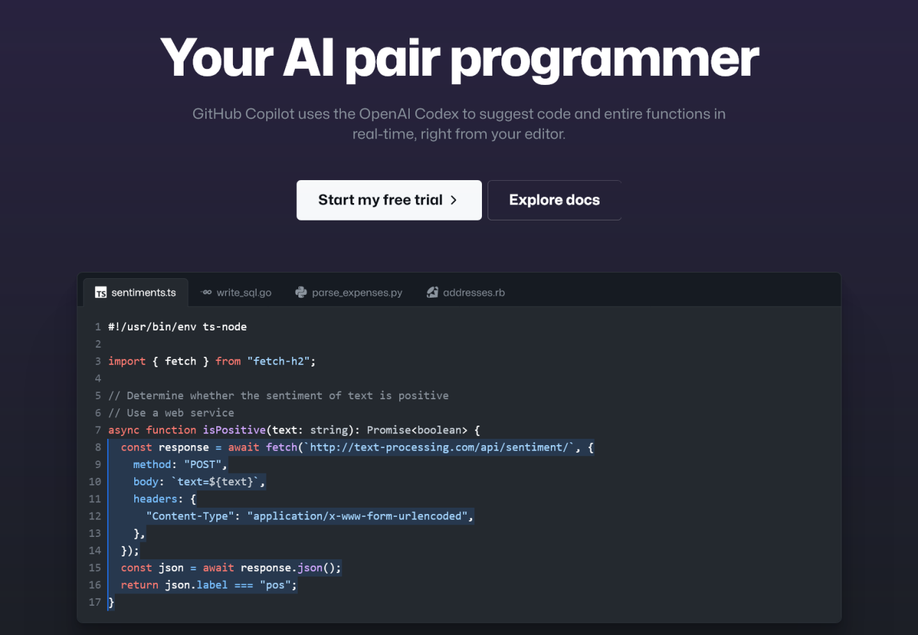 GitHub Copilot Easy With AI