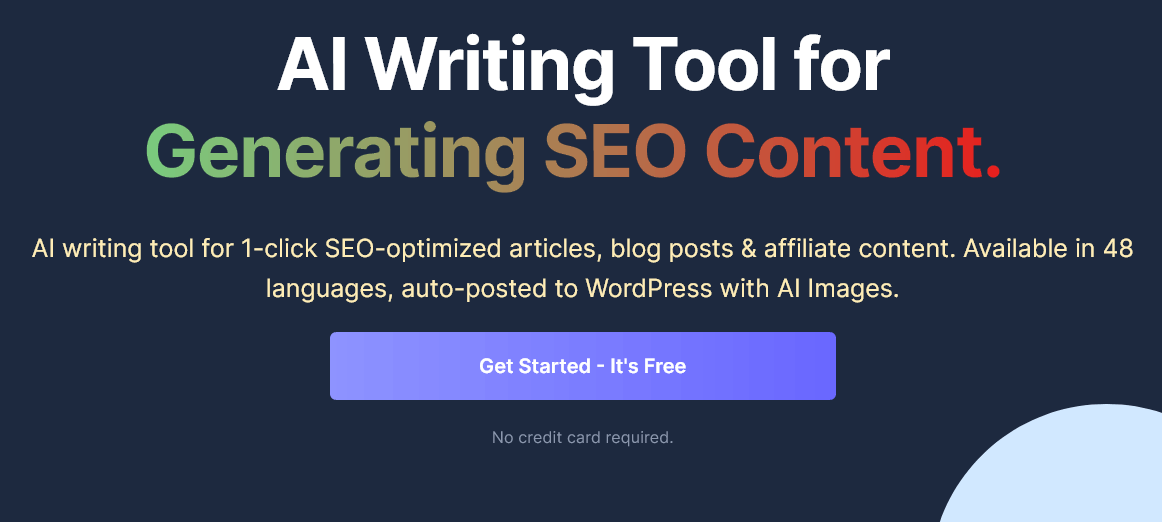 Seo Writing Ai Easy With Ai