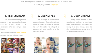 our dream ai website