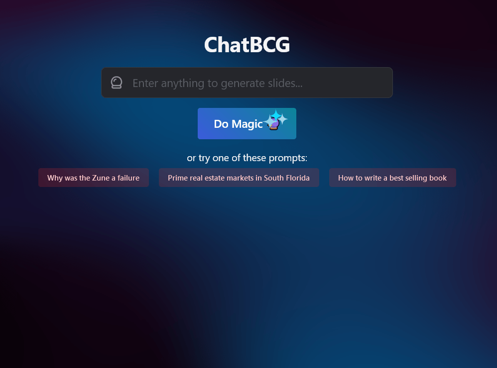 chatbcg