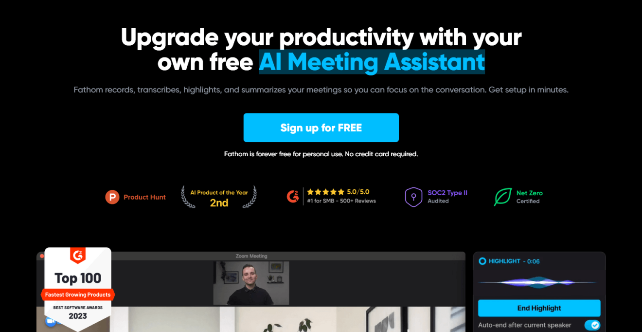 fathom-ai-zoom-assistant-easy-with-ai