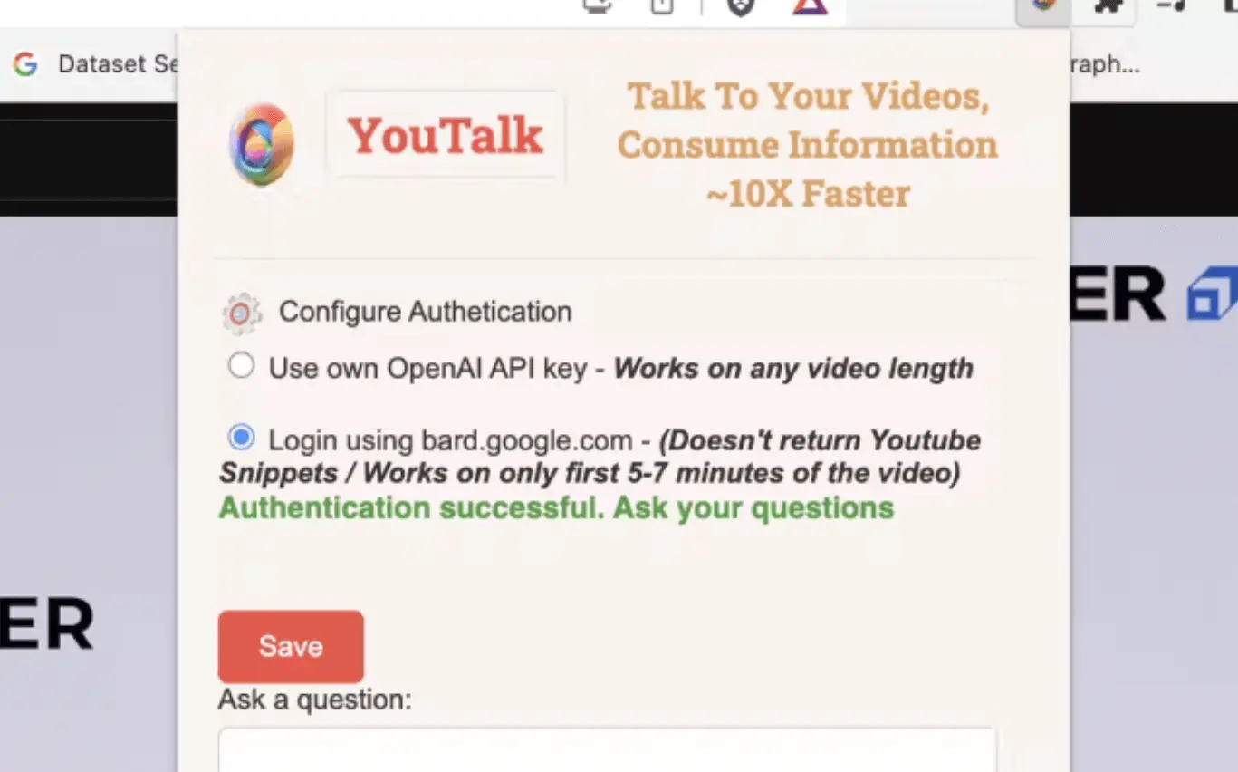 YouTalk - Talk to YouTube Videos - Easy With AI