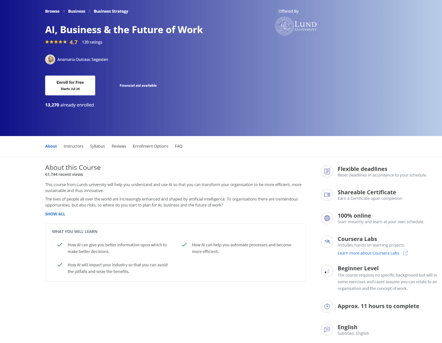 ai business & the future of work