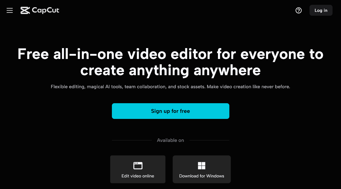 Capcut ai video editor easy with ai