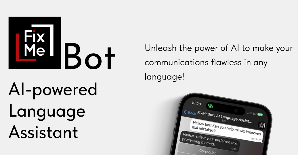 FixMeBot - AI Telegram Language Translator - Easy With AI