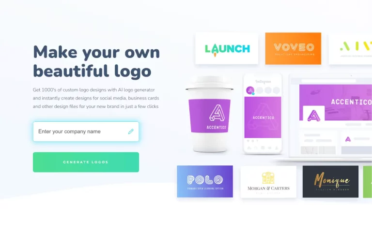 FreeLogoServices AI Logo Creator: Make Custom AI Logos for Free