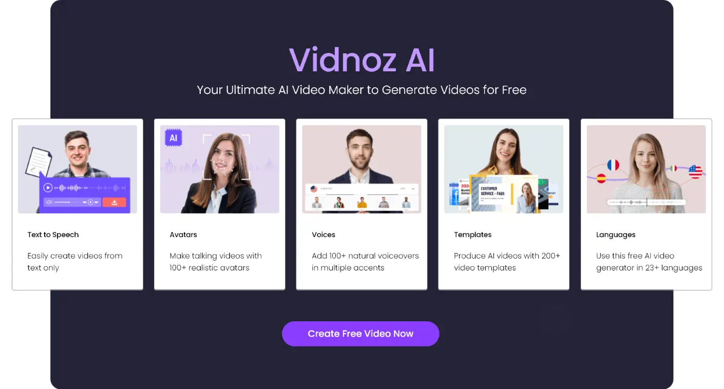 Vidnoz AI - Easy With AI