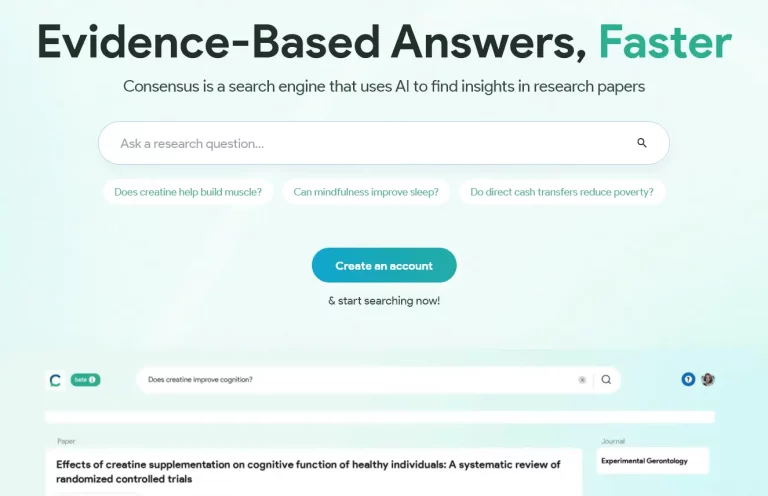 ai to search for research papers