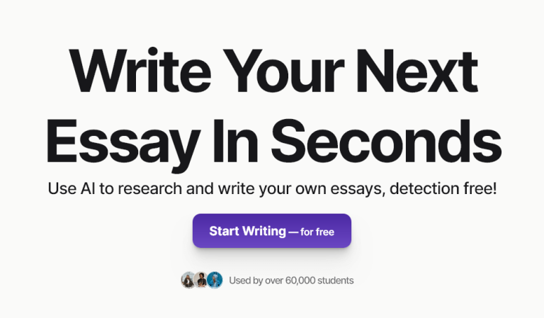 free ai tools for writing essays
