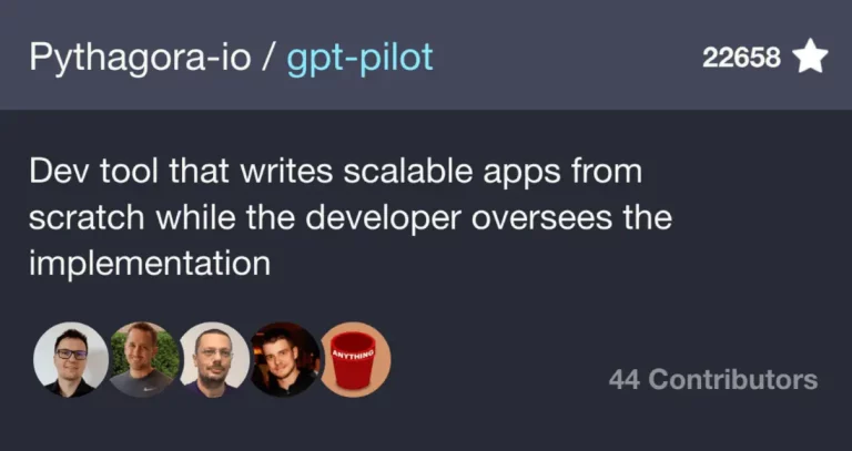 Feature image of GPT Pilot | ToolJunction