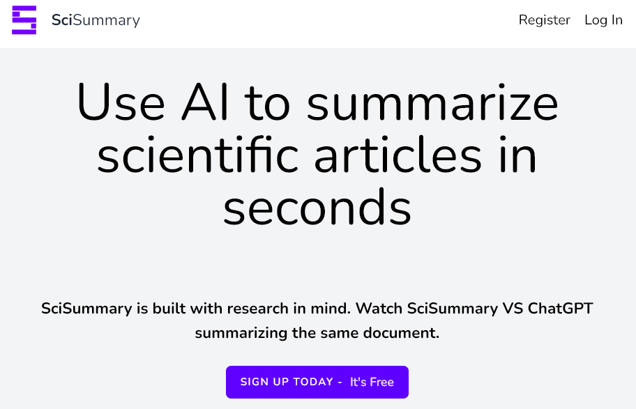 summary of a research paper ai