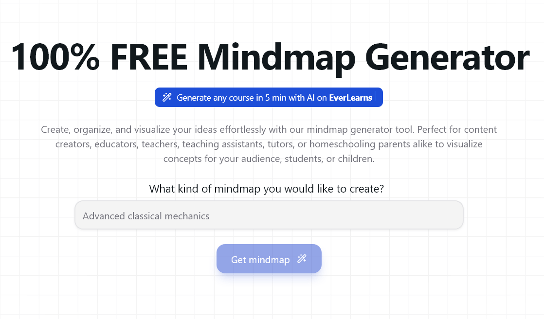 Mindmatrix - Free Ai Mind Map Generator - Easy With Ai